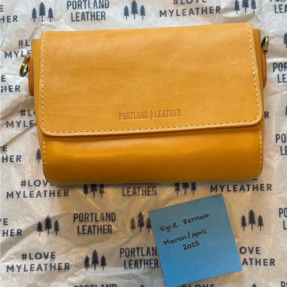 Portland Leather sunflower mini metro